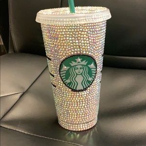 Custom bling Starbucks cup